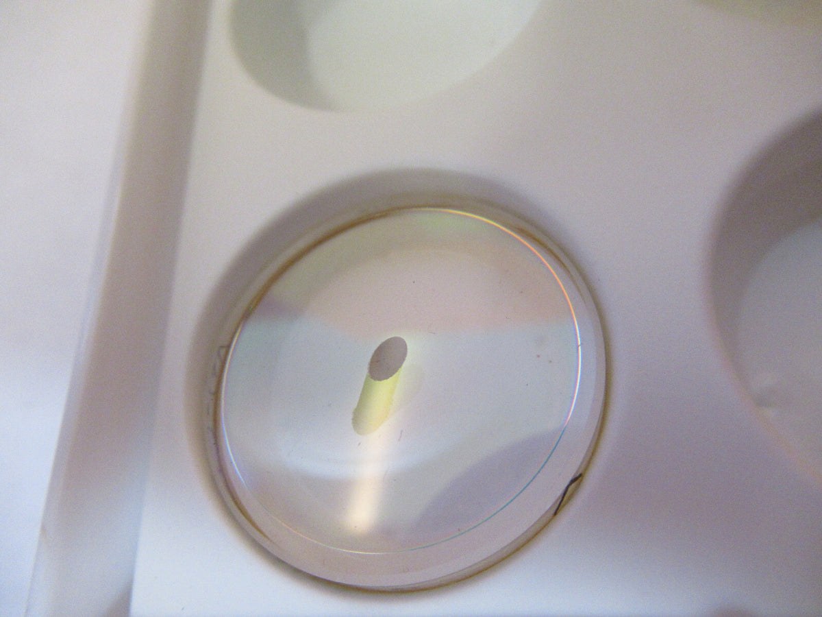 OPTICAL ex-NASA COATED LENS  PAIR PRO LASER OPTICS AS PICTURED Y4-A-77
