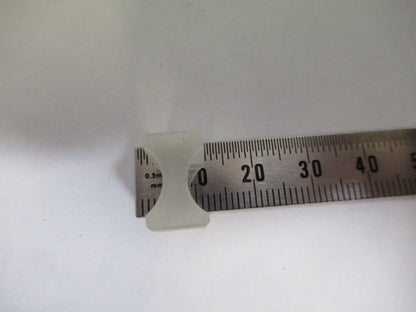OPTICAL  RECTANGULAR PLANO CONCAVE LENS OPTICS AS PICTURED 80-B-13