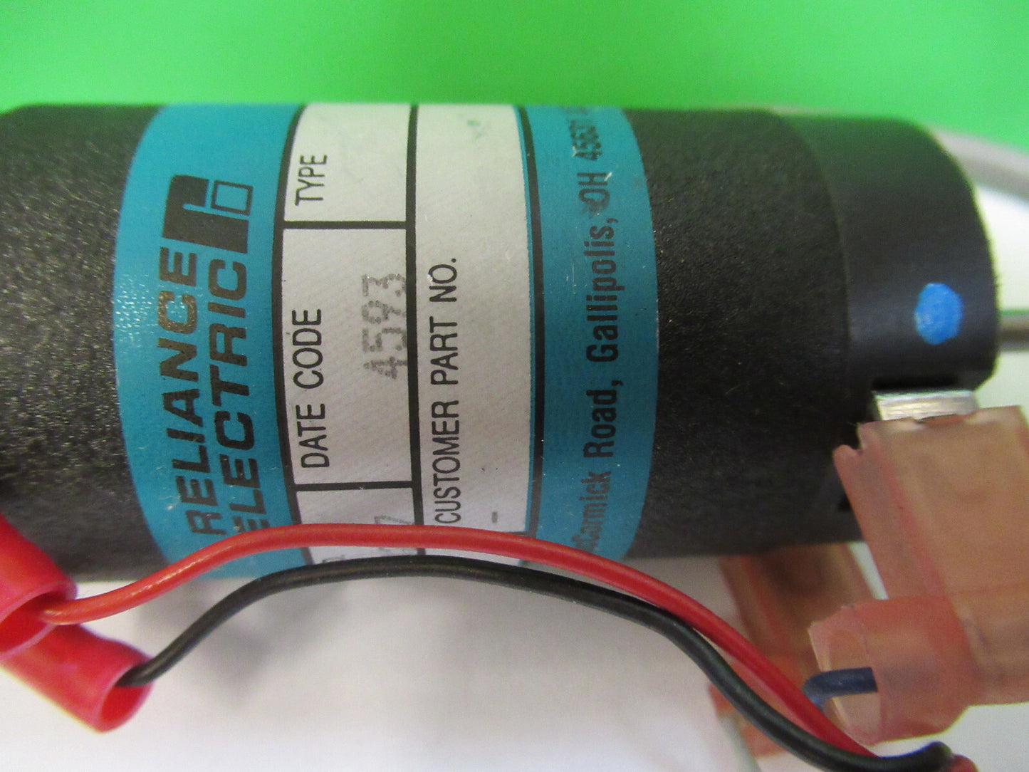 RELIANCE ELECTRIC  F532 SERVO MOTOR AS PICTURED &G5-A-35