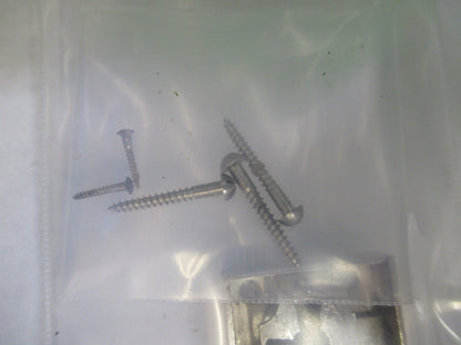 ZEISS GERMANY LOCK WITHOUT KEY for cabinet MICROSCOPE PART AS PICTURED X9-B-06