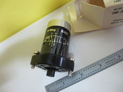 CLIPPARD 4-WAY VALVE R401 FLUID CONTROL AS IS  BIN#U5-04