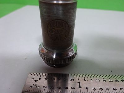 Microscope Part Objective Vintage Baker London 1/6" Optics