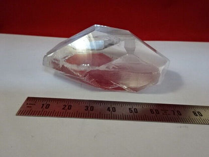 RARE BOULE SYNTHETIC QUARTZ SINGLE CRYSTAL HIGH PRESSURE SEED INSIDE &5-DT-B