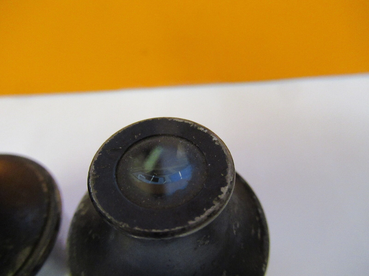 Rare Bausch & Lomb Antique Pair Eyepiece Microscope