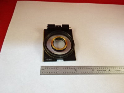 MICROSCOPE PART ZEISS POLARIZER OBJECTIVE HOLDER POL OPTICS AS IS #X6-B-13