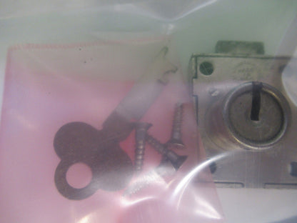 ANTIQUE SPENCER AO  LOCK + KEY  MICROSCOPE PART AS PICTURED Y3-B-19