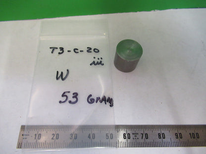 TUNGSTEN ALLOY 90% & 10% OF COPPER HEAVY METAL WOLFRAM 53gr AS PICTURED T3-C-20