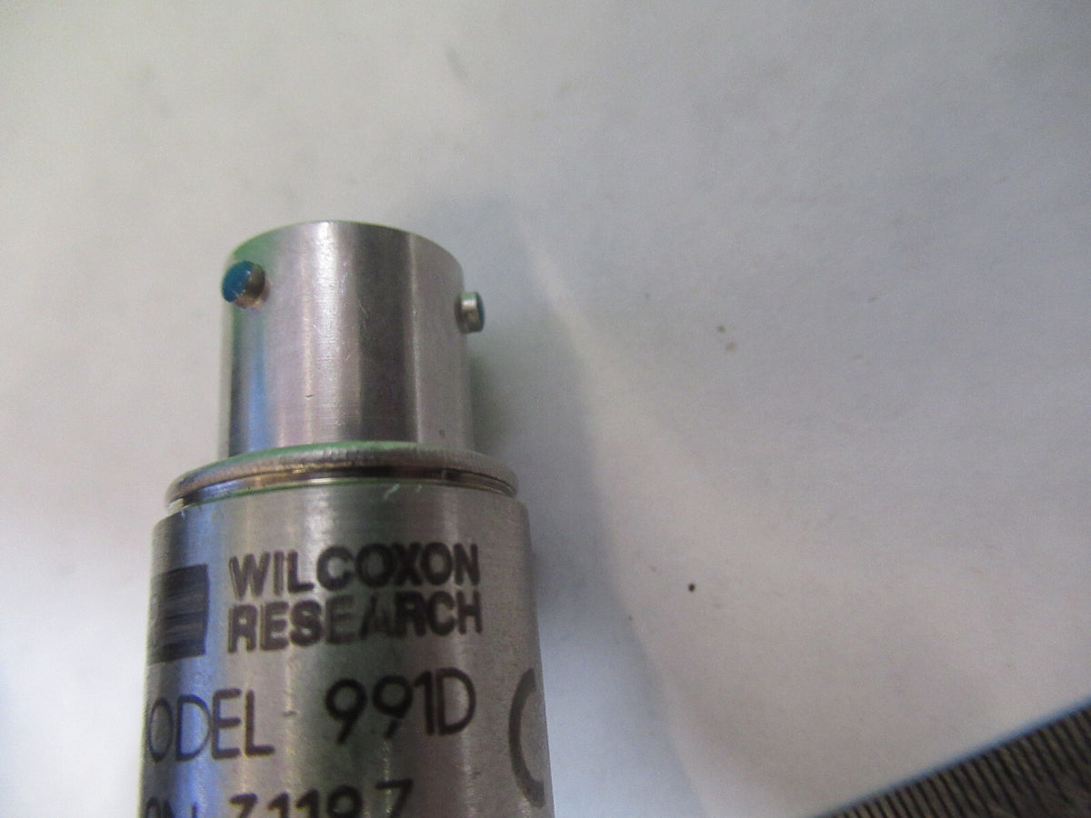 WILCOXON 991D HELICOPTER ACCELEROMETER  VIBRATION CALIBRATION SENSOR Z7-FT