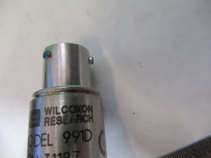 WILCOXON 991D HELICOPTER ACCELEROMETER  VIBRATION CALIBRATION SENSOR Z7-FT
