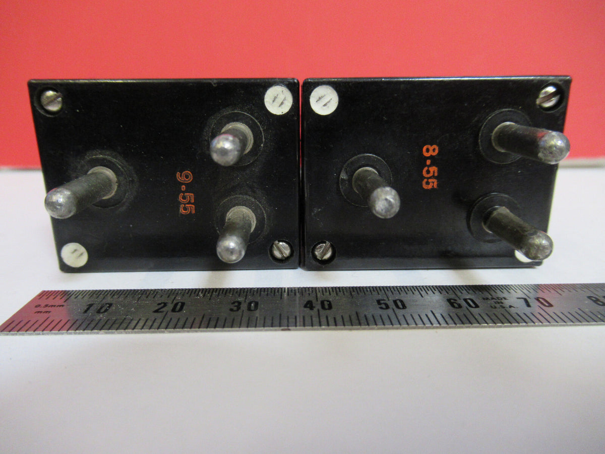 Antique Quartz Crystal 81.94 Pair Frequency Control Radio