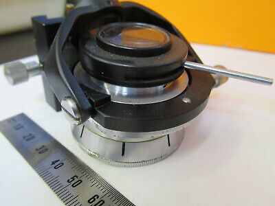 UNITRON JAPAN MPS-2 CONDENSER POL POLARIZER MICROSCOPE PART AS PICTURED &F1-A-50