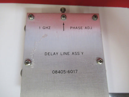 DELAY LINE ASSEMBLY GHz HEWLETT PACKARD HP 08405  BIN Y4-A-08