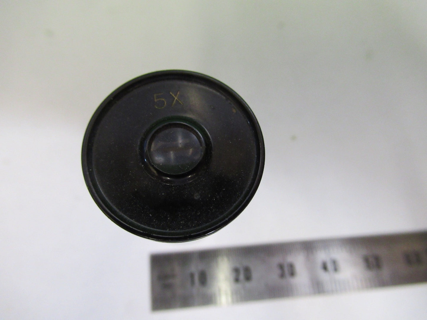 PRECISION JAPAN 5X OCULAR 18mm dia EYEPIECE MICROSCOPE PART AS PICTURED U9-A-21
