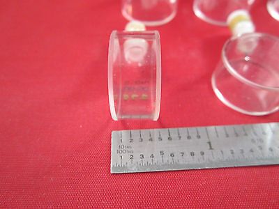 LOT 6 EA CHEMICAL SPECTRAL CUVETTES SILICA MADE in ENGLAND SPECTROMETER UV