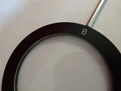 B LEITZ GERMANY DIFFUSER FILTER MICROSCOPE OPTICS OPTICAL PART AS IS &AQ-A-13