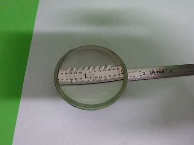 Optical Large Convex Concave Lens [chip on edge] Laser Optics