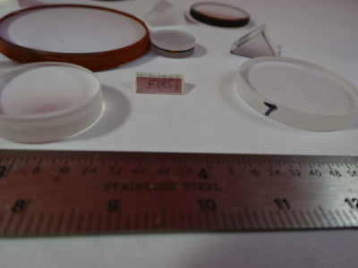 Lot Optical Glass Lenses Prisms Filters Laser Optics