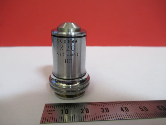 Bausch & Lomb 97X Lens Microscope Part Objective Optics AS Pic