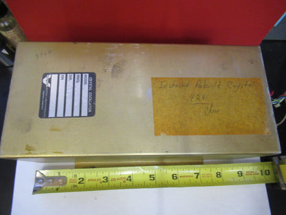VINTAGE QUARTZ VECTRON OSCILLATOR FREQUENCY CONTROL 5 MHz AS PICTURED V8-B-71