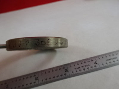 Optical Mounted Lens UV Ultraviolet 308 nm [drilled center]