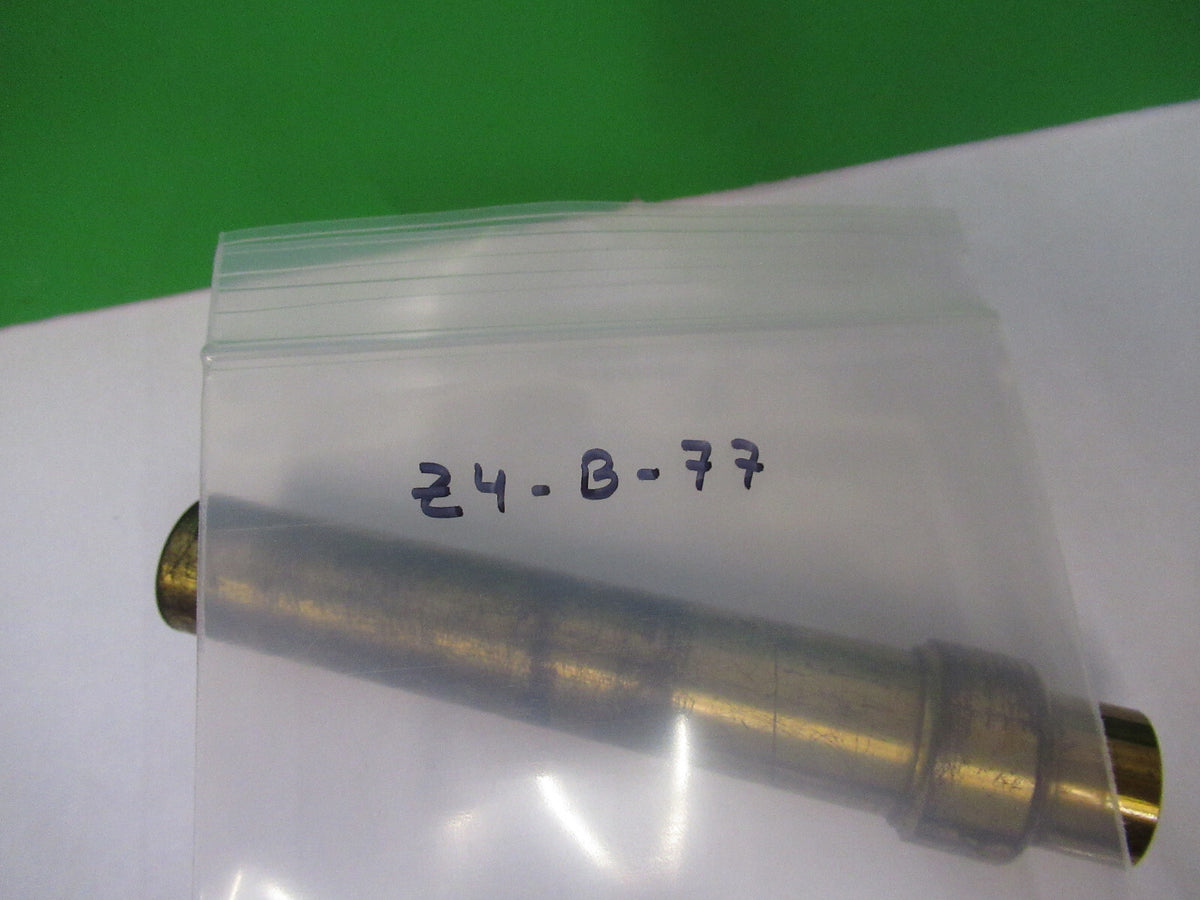 Antique Brass Tubus and Eyepiece Adapter Microscope Part