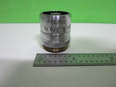 Microscope Part Objective Reichert Austria Epi 6.3X Optics