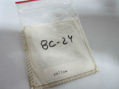OPTICAL FILTER YELLOW LASER OPTICS  BIN#8C-24