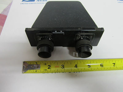 OPTICAL MICROSCOPE PART LEITZ WETZLAR GERMANY HEAD FOR EYEPIECES OPTICS BIN#18