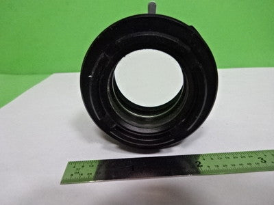METALLOPLAN LEITZ MICROSCOPE PART LENS + DIAPHRAGM IRIS OPTICS AS IS #4T-B-15