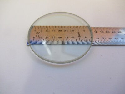 ZEISS GERMANY HEAT ABSORBING FILTER OPTICS MICROSCOPE PART AS PICTURED &1E-C-37
