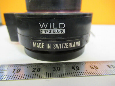 Wild Swiss Condenser + Iris Lens Microscope Part AS Pic M20