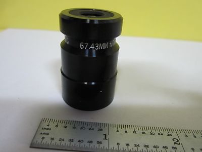 Microscope Part Objective Olympus Japan Lens 67.43 mm Optics