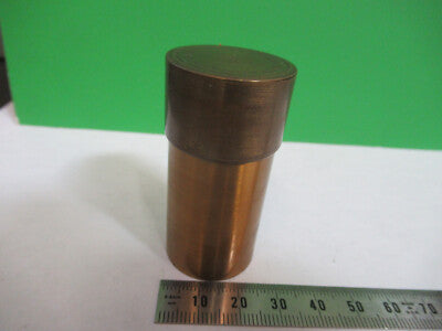 EMPTY BRASS CAN OBJECTIVE BAUSCH LOMB MICROSCOPE PART AS PICTURED &Q9-A-152