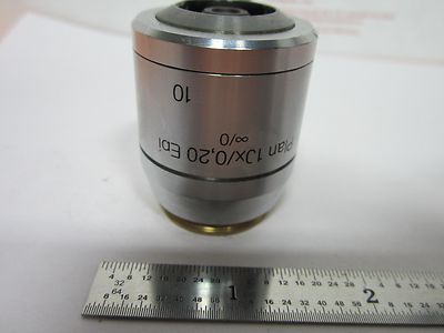 Optical Microscope Objective Reichert Leica Epi 10X Infinity Optics