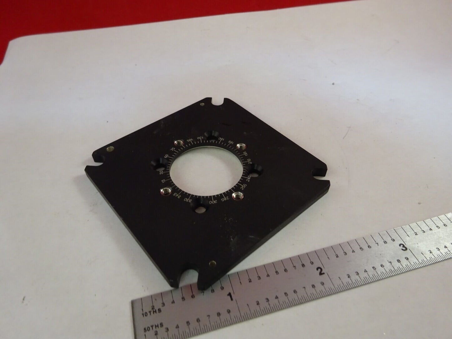 Aluminum Plate for Polarizer Rotation Indicator Part Optics
