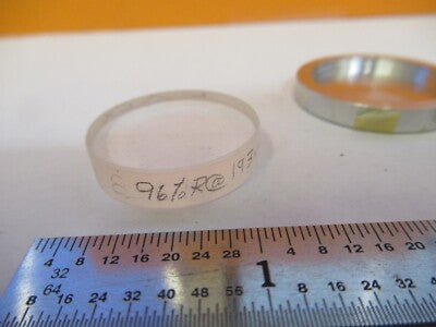 OPTICAL UV ULTRAVIOLET LENS LASER OPTICS AS PICTURED &15-FT-X47