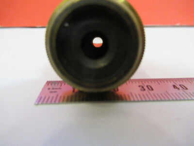 Antique Brass Lens Optics Objective Microscope Part London