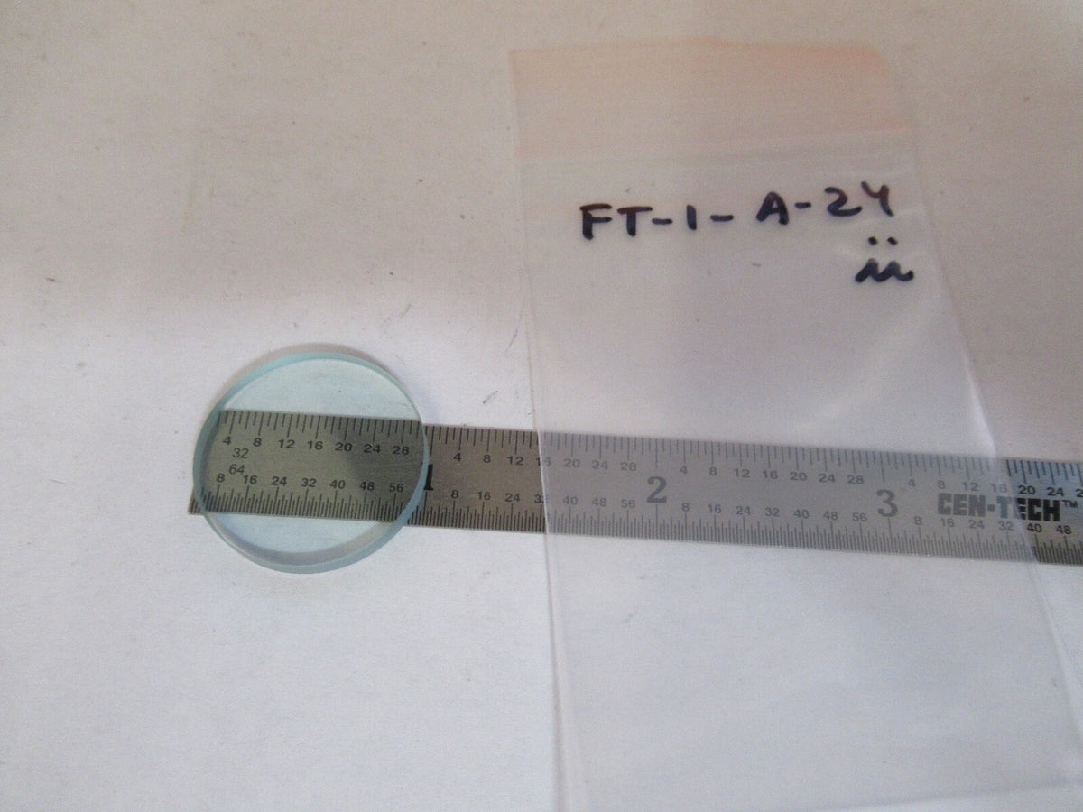 Optical Heat Absorbing Heat Lens Filter Microscope Part Pictured