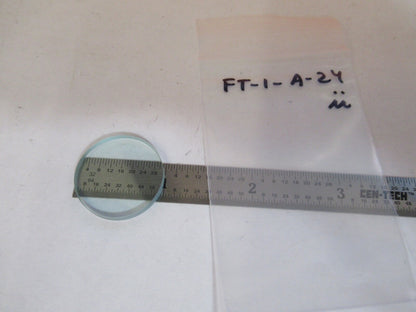 Optical Heat Absorbing Heat Lens Filter Microscope Part Pictured