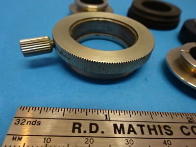 LOT OF ACCESSORIES for MICROSCOPE PARTS AS IS &90-A-19