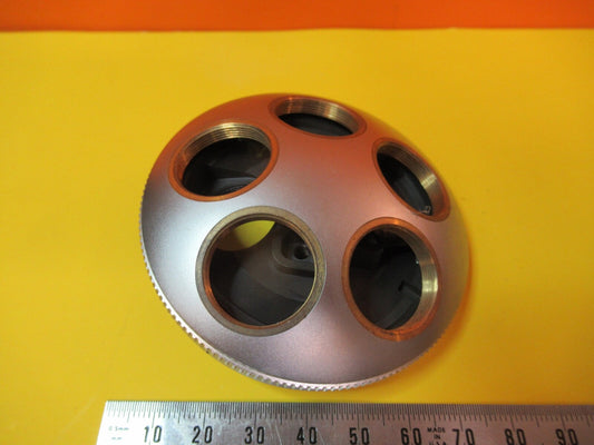 Ernst Leitz Sm-lux Germany Nosepiece Quintuple Microscope Part
