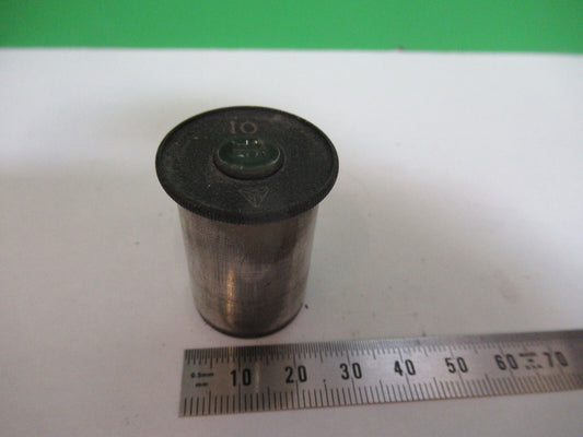 Antique Bausch & Lomb Ocular Eyepiece 10X Microscope Part