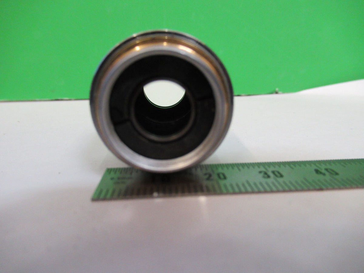 LEITZ GERMANY OBJECTIVE EF 4X /160 MICROSCOPE PART OPTICS AS PICTURED X6-A-84