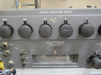 Leeds & Northrup Guarded Wheatstone Bridge 4232-B Resistance