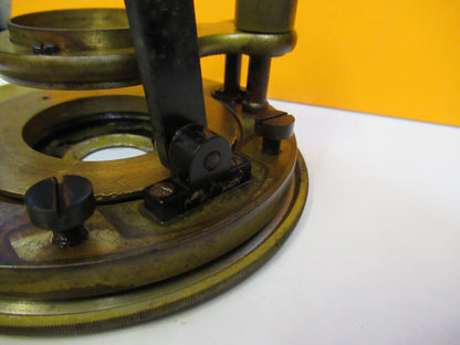 ANTIQUE REICHERT AUSTRIA STAGE POL HOLDER MICROSCOPE PART AS PICTURED Y4-A-115
