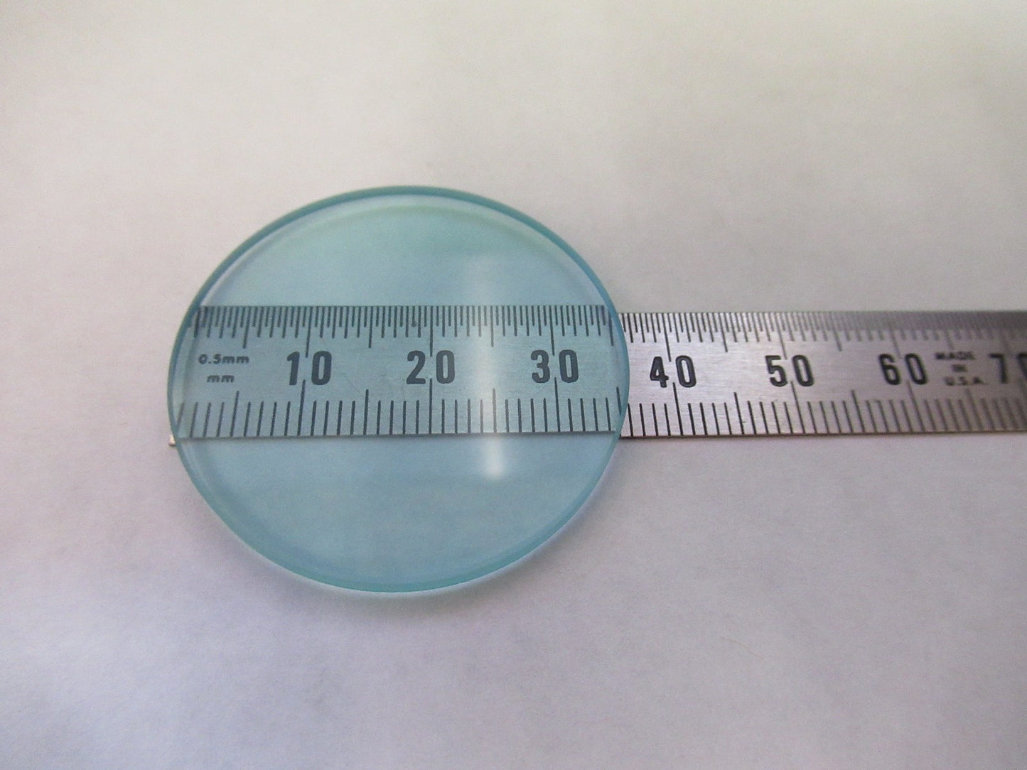 NIKON JAPAN BLUE GLASS FILTER OPTICS MICROSCOPE PART AS PICTURED T3-C-02