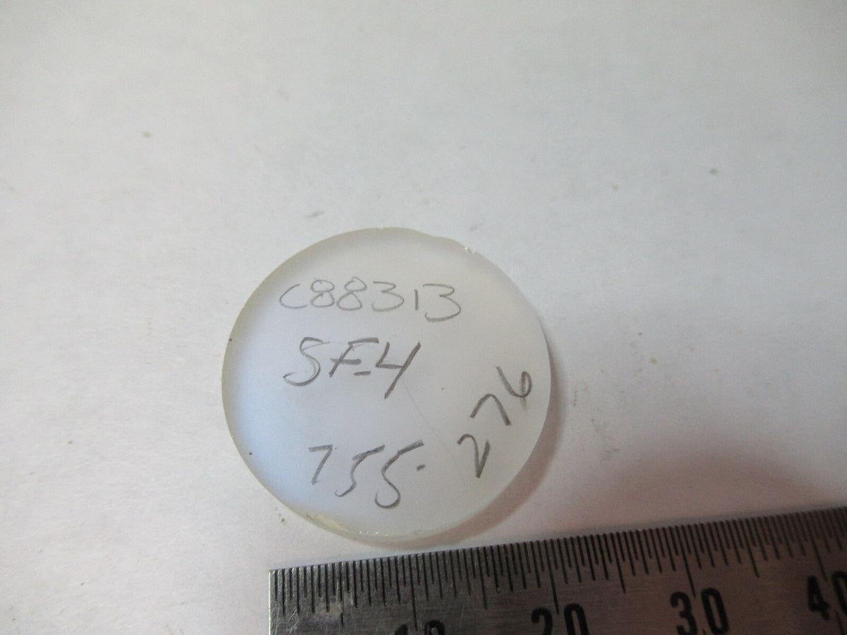 OPTICAL COATED SF-4GLASS PLATE FILTER PRO LASER OPTICS AS PICTURED X6-A-135