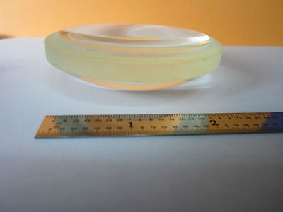 Optical Convex Lens Made with Weird Yellow Tint Glass Laser Optics