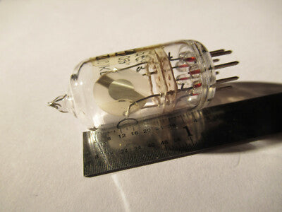 Antique Quartz Radio Crystal Russian Glass Holder Frequency Control