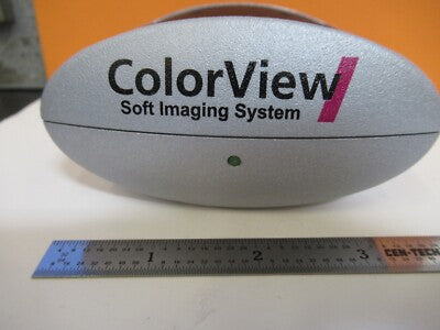 LEICA LEITZ OLYMPUS COLORVIEW SOFT IMAGING MICROSCOPE PART AS PIC &H8-B-03